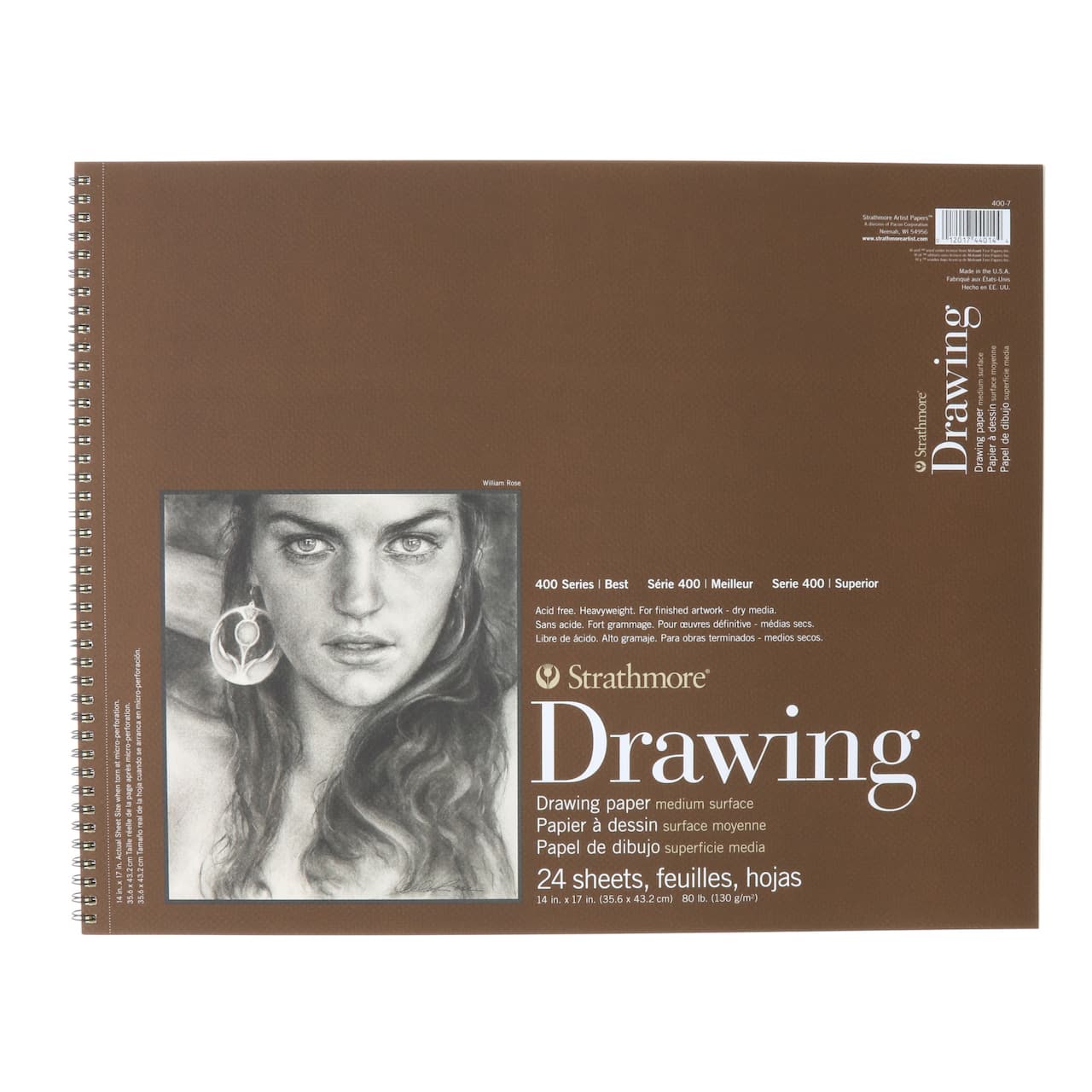 Strathmore® 400 Series Drawing Paper Pad